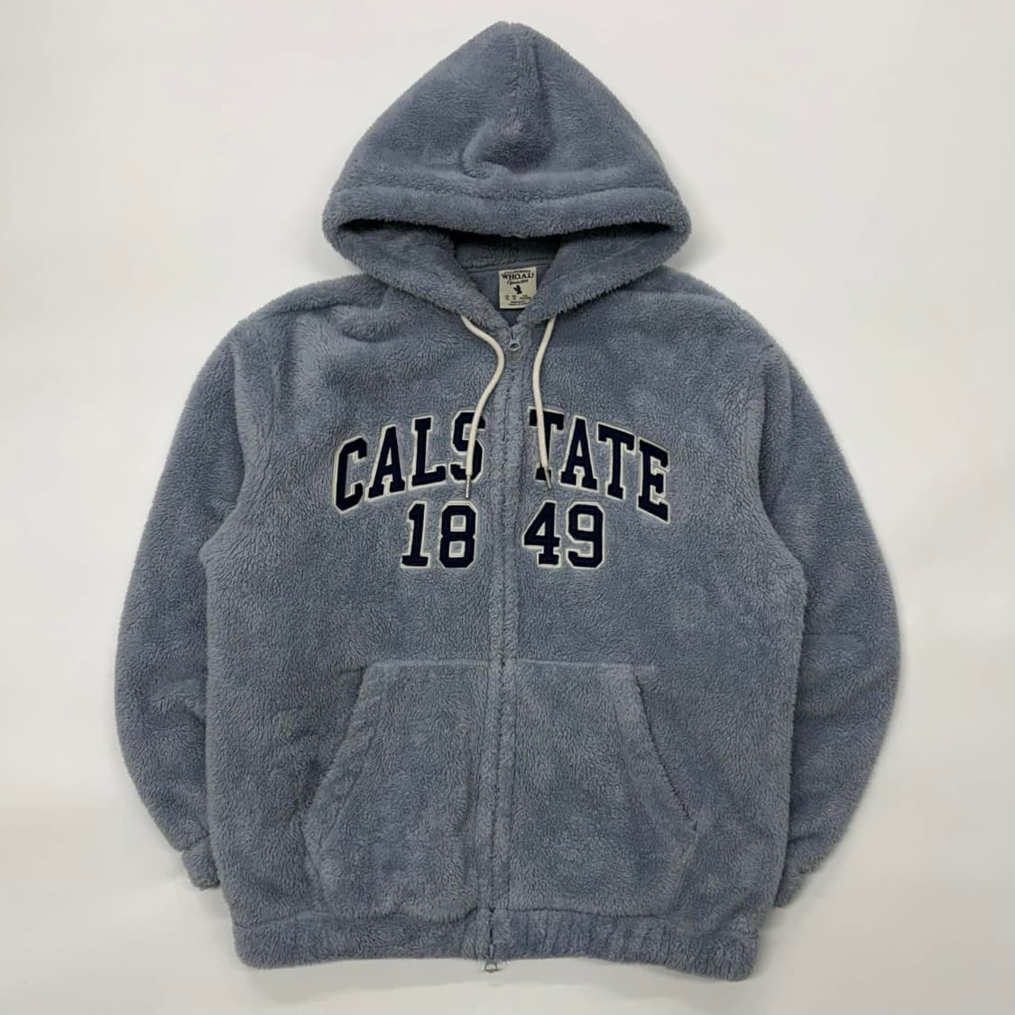 후아유 스카이블루 플리스 후드집업 희귀져지(M) 상품이미지2