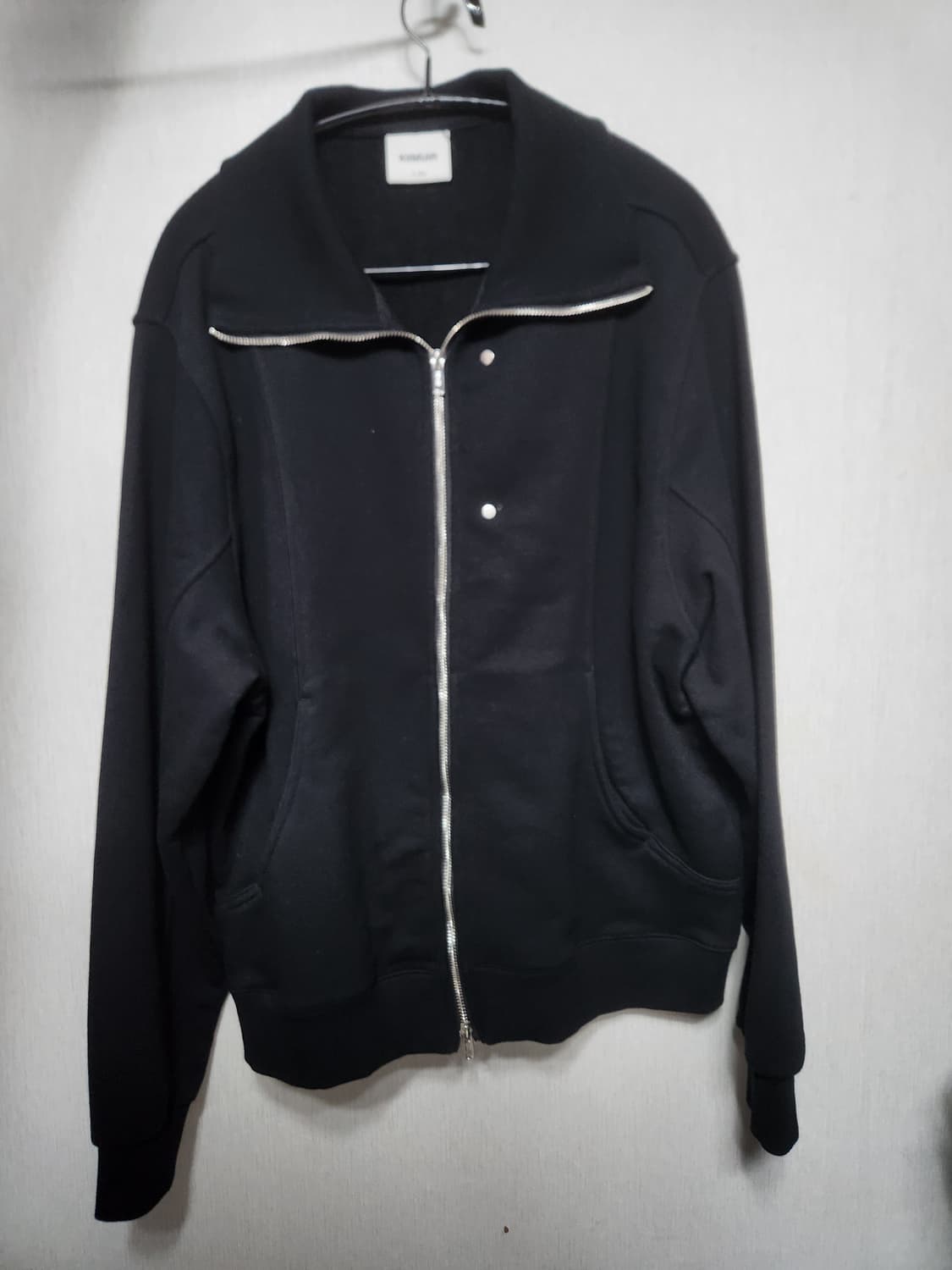 키뮤어 커브드 오버핏 빅카라 집업 L 상품이미지1