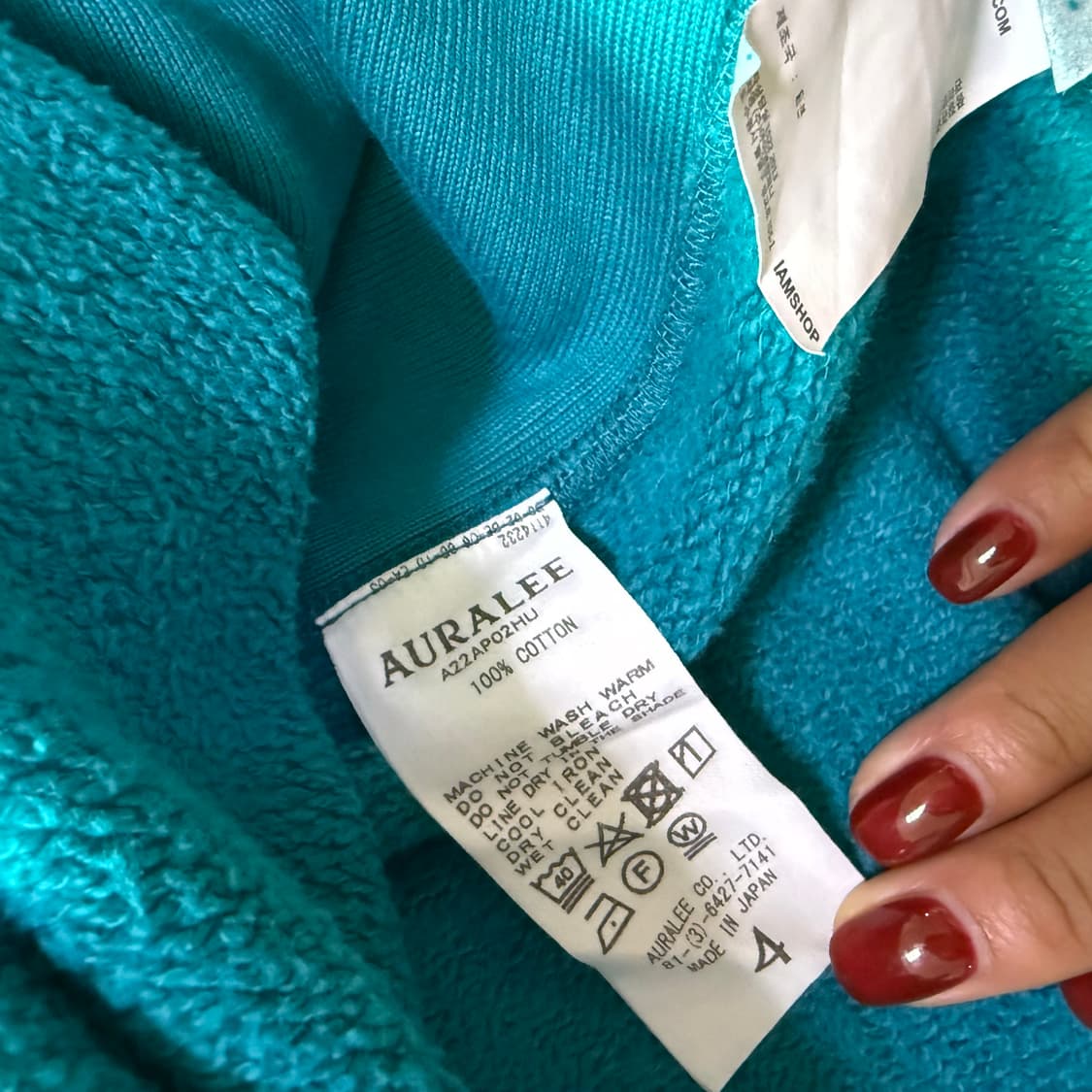 Auralee 맨투맨  상품이미지4