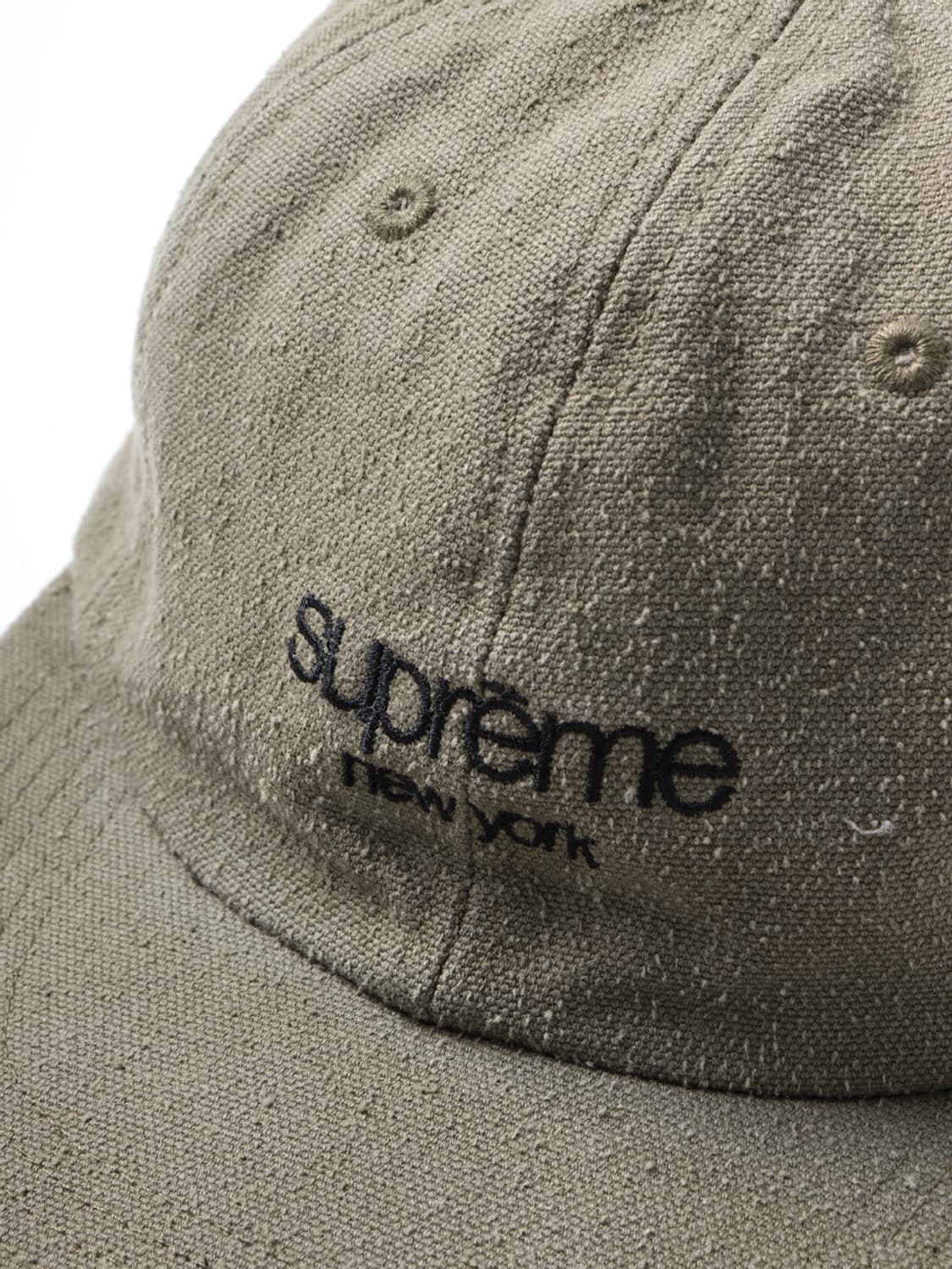 Supreme Napped Canvas Classic Logo Cap 상품이미지3