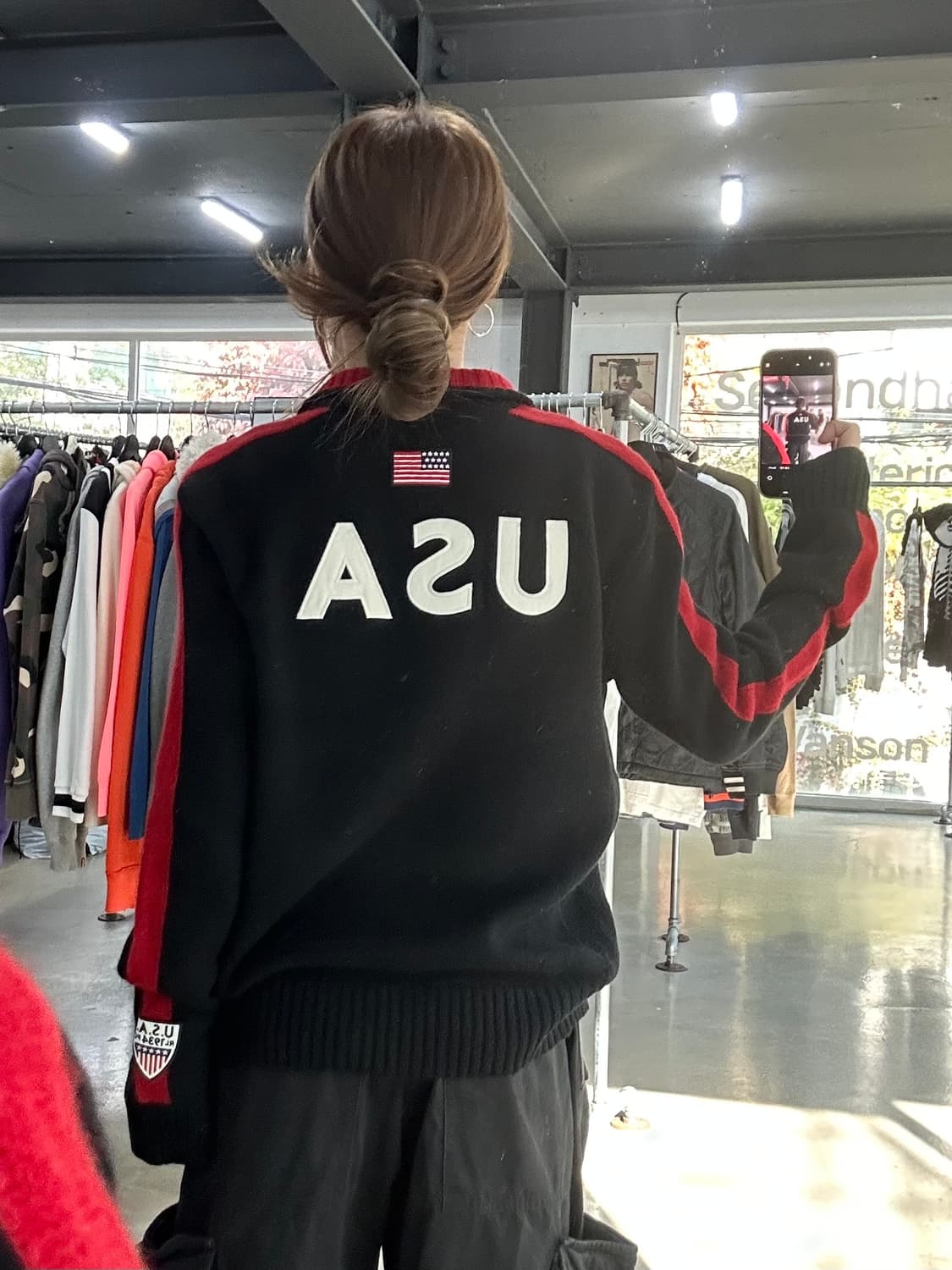 폴로랄프로렌 USA 빅포니 램스울 트랙 투웨이 니트집업 상품이미지2