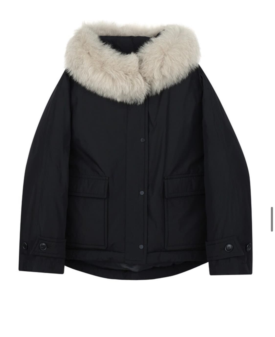  닐바이피 폭스 다운 크롭 점퍼 상품이미지4