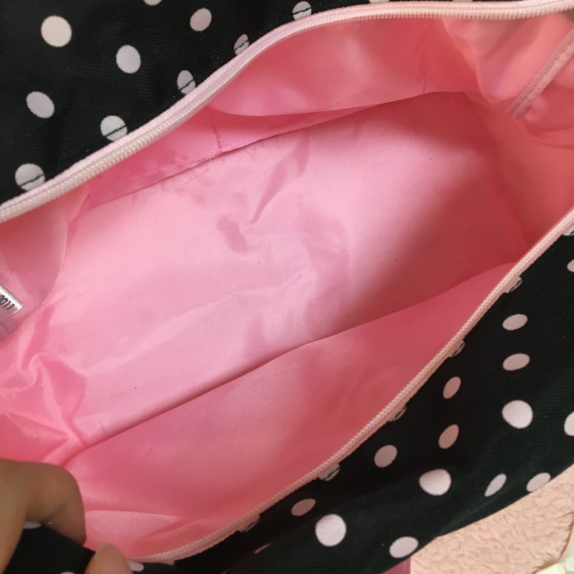 메조피아노 빈티지 도트 핑크 리본 숄더백 헤이세이 히메갸루 라떼갸루 상품이미지7