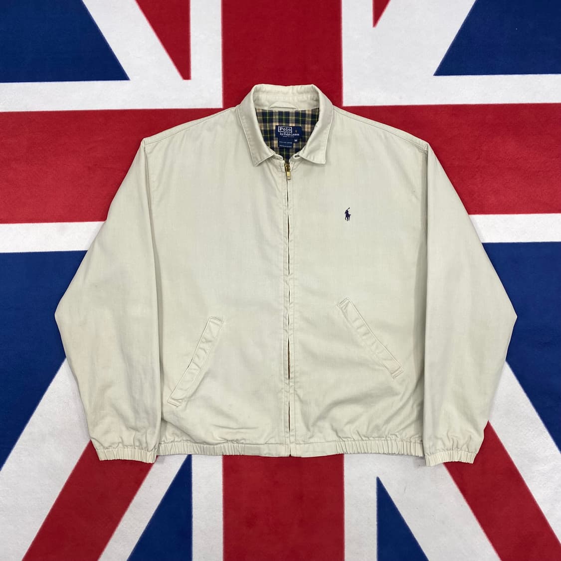 폴로 스윙톱 자켓 M 실측 L -XL  상품이미지1