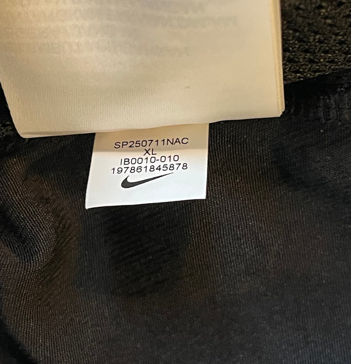 정품 나이키 DRI-FIT 블랙 트레이닝 바지 XL 사용감없음 상품이미지7