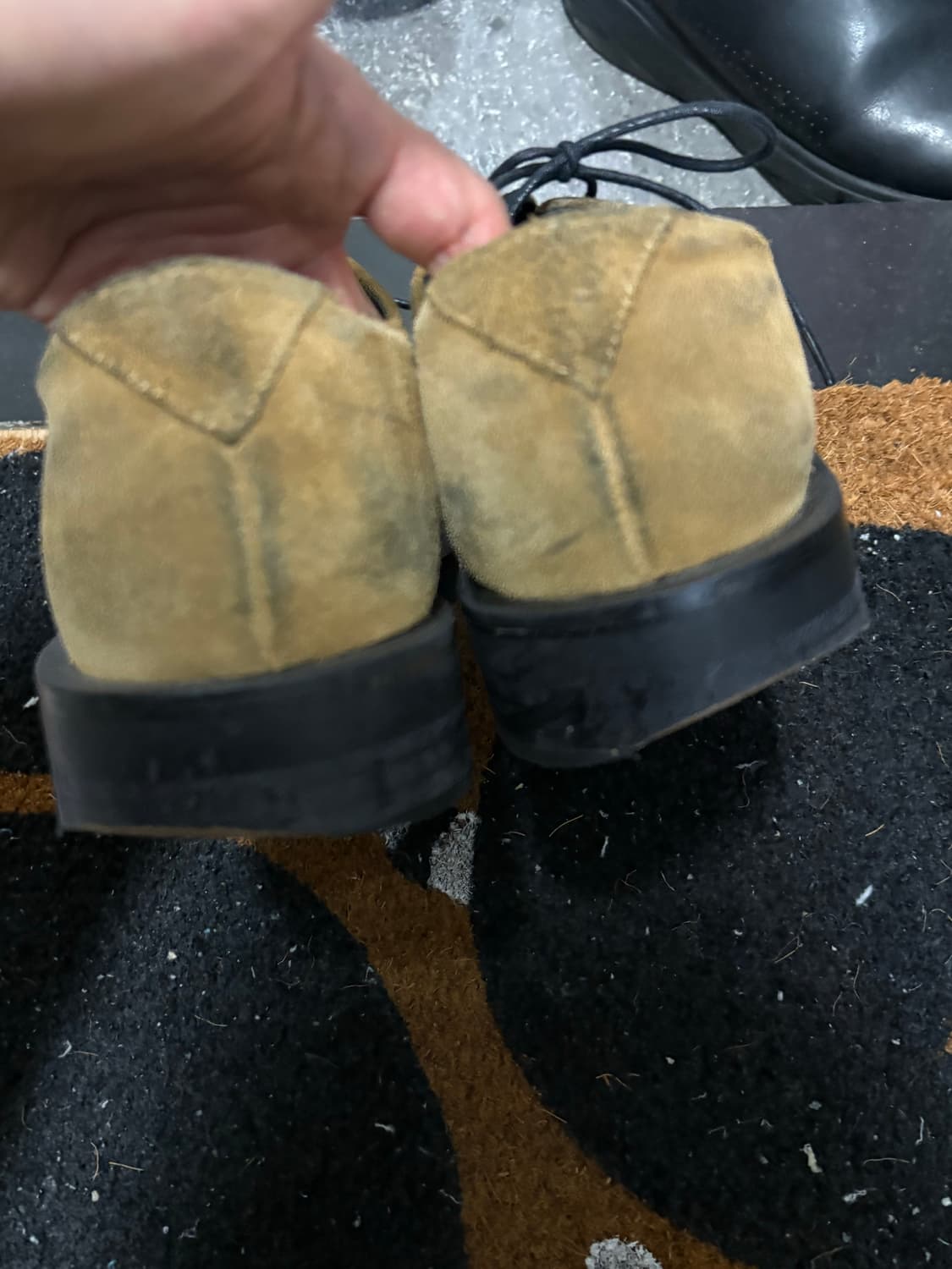 앤더슨벨 데인 스퀘어 토 더비 슈즈 41(260) 상품이미지5