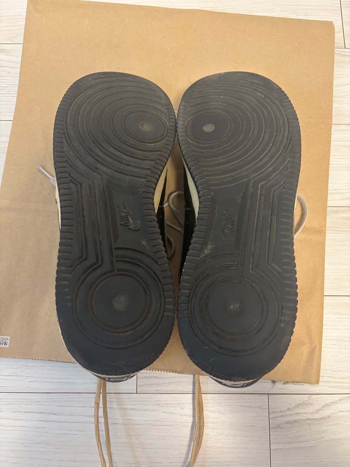 [280] 나이키 HTM 에어포스 블랙 판매합니다. 상품이미지7