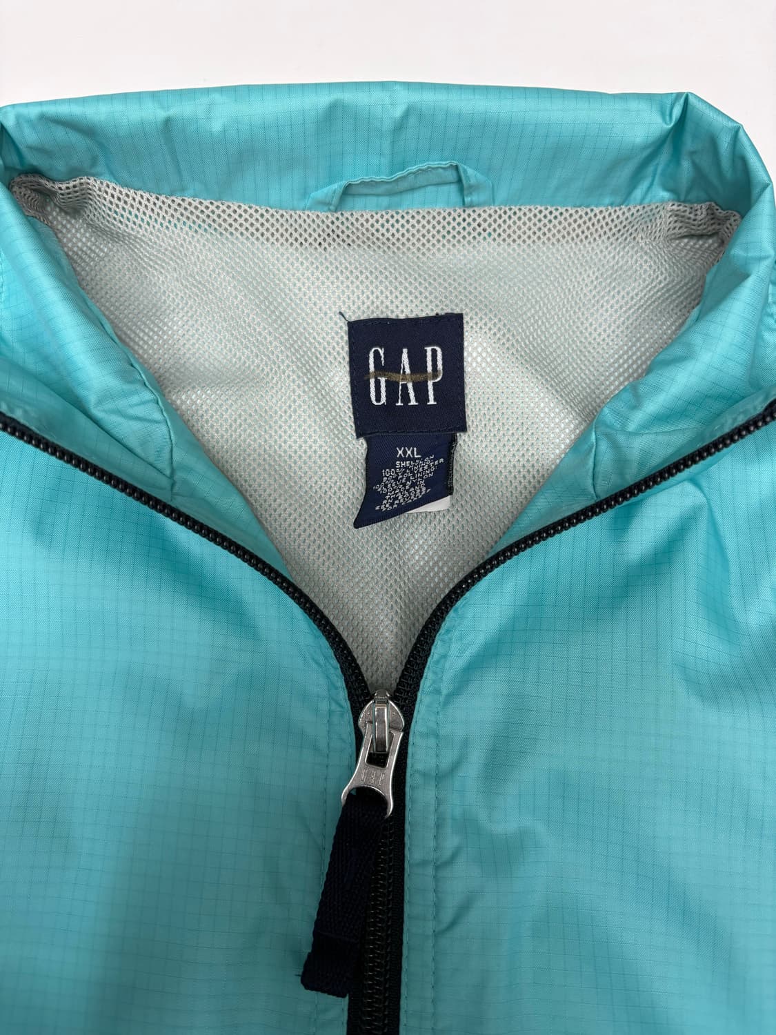 갭 gap 00s 올드스쿨 민트 윈드자켓 상품이미지4