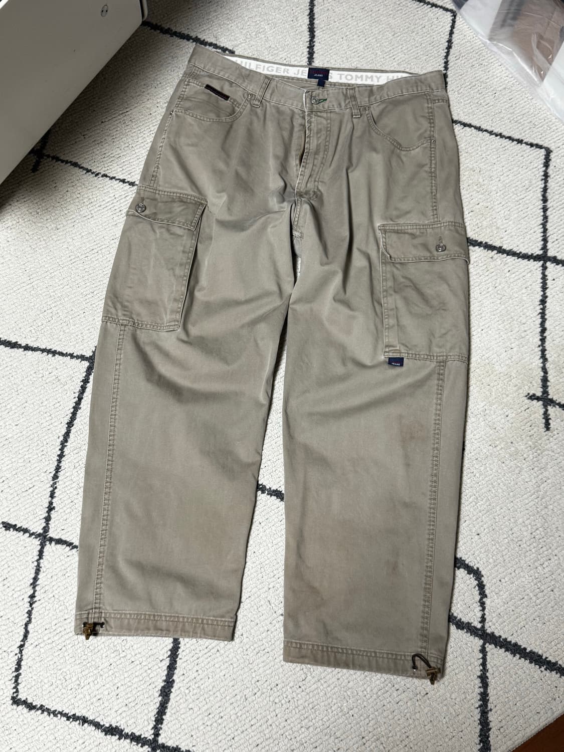 타미힐피거 베이지 팬츠 카고바지 상품이미지1
