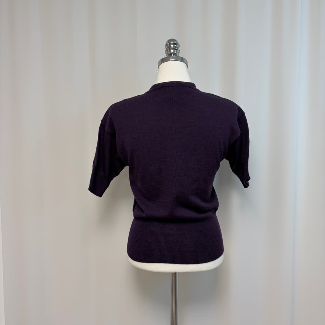 비비안웨스트우드 임포트 퍼플 반팔 니트 상품이미지5