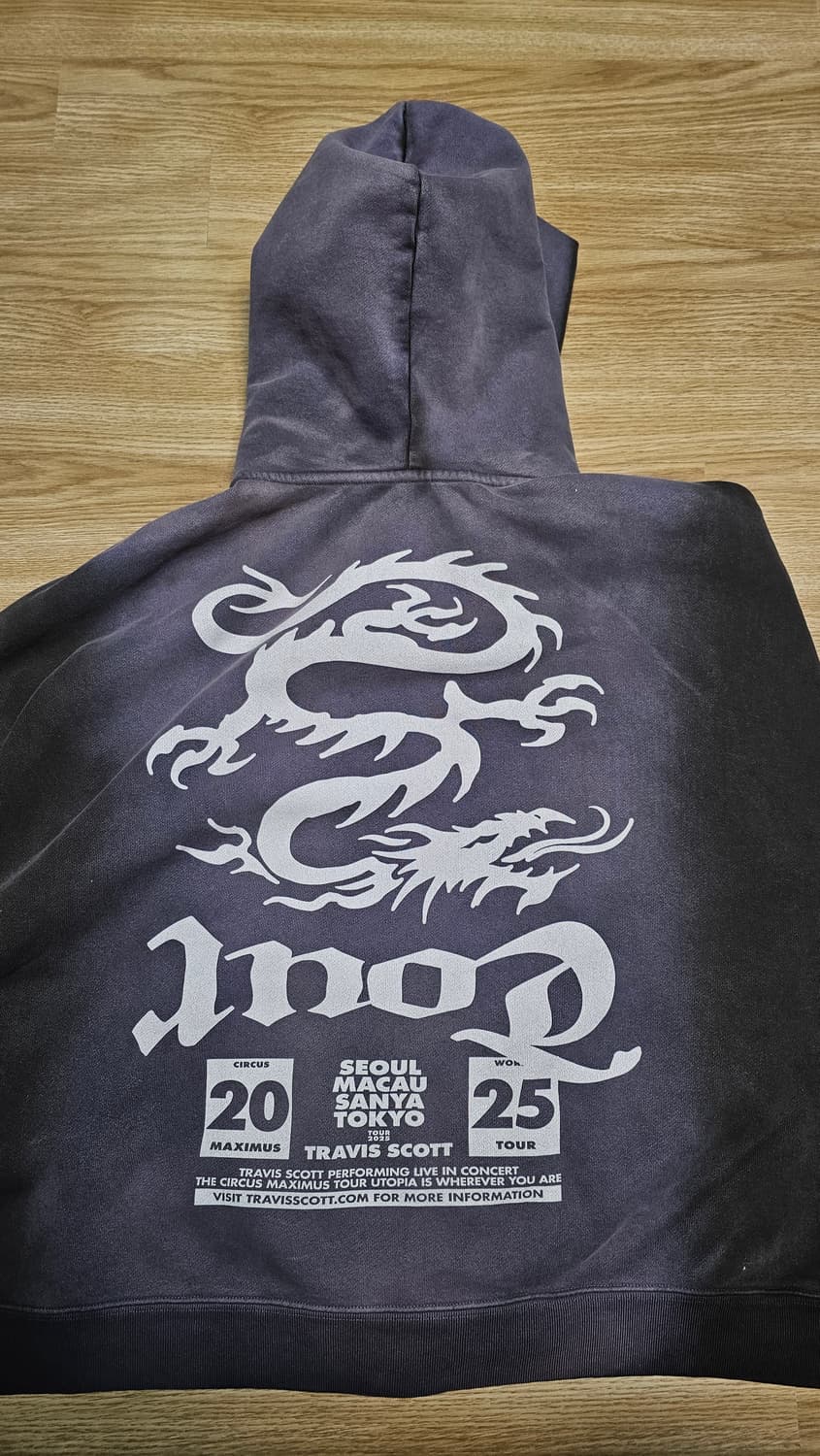 [새상품급] 트래비스 스캇 MD 후드 집업 XL 상품이미지2