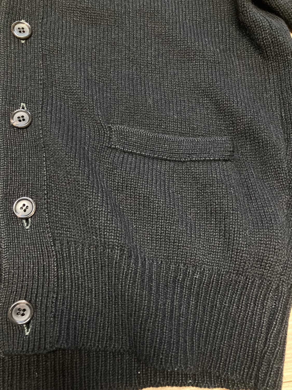 꼼데가르송 옴므 다나카 울 가디건 상품이미지3