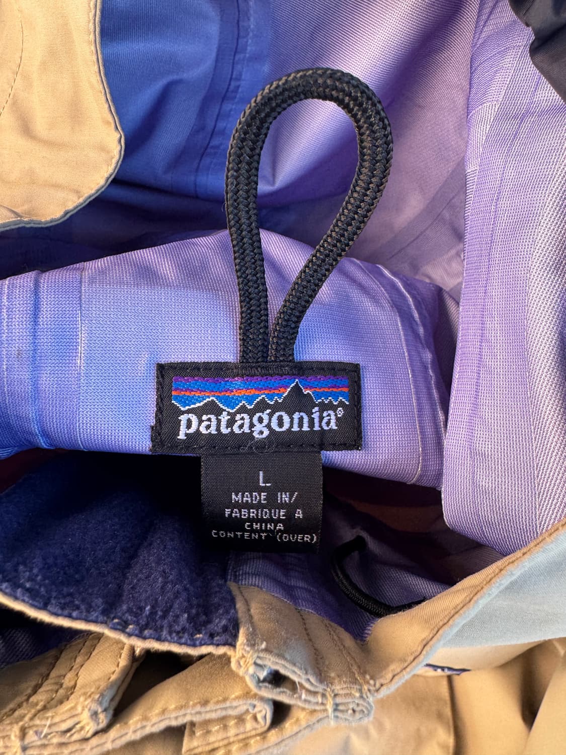 파타고니아 sst 웨이딩 자켓 L 베이지 상품이미지6