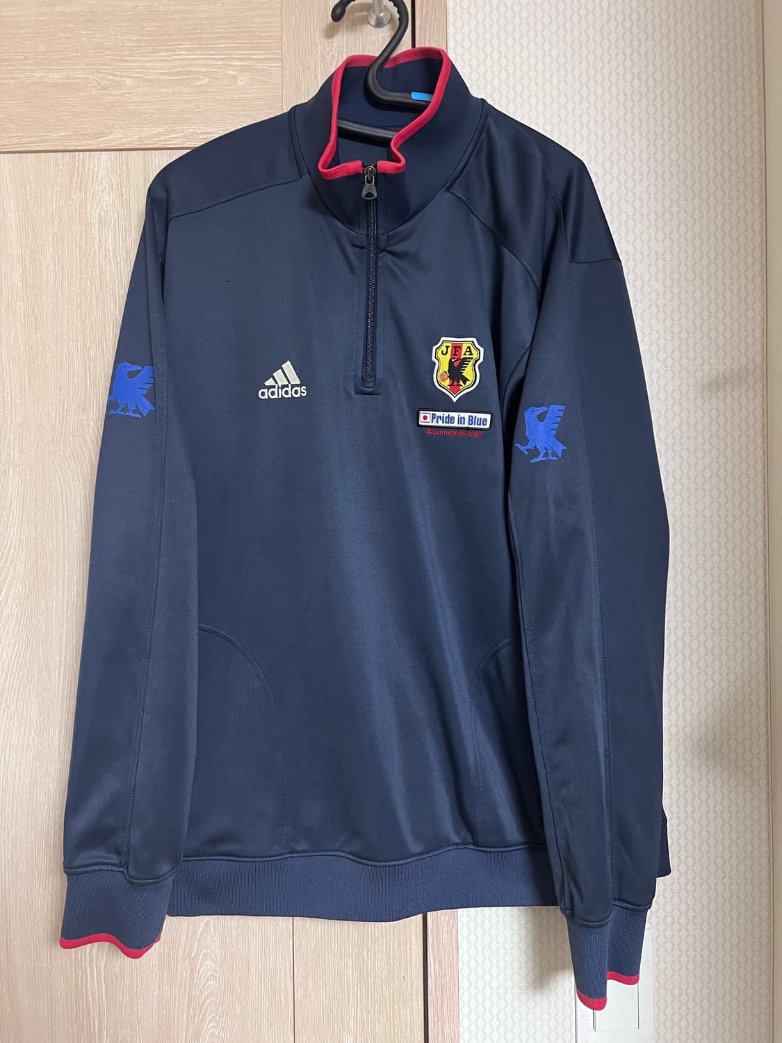 아디다스 올드 일본 국대 트레이닝탑 축구 상품이미지1