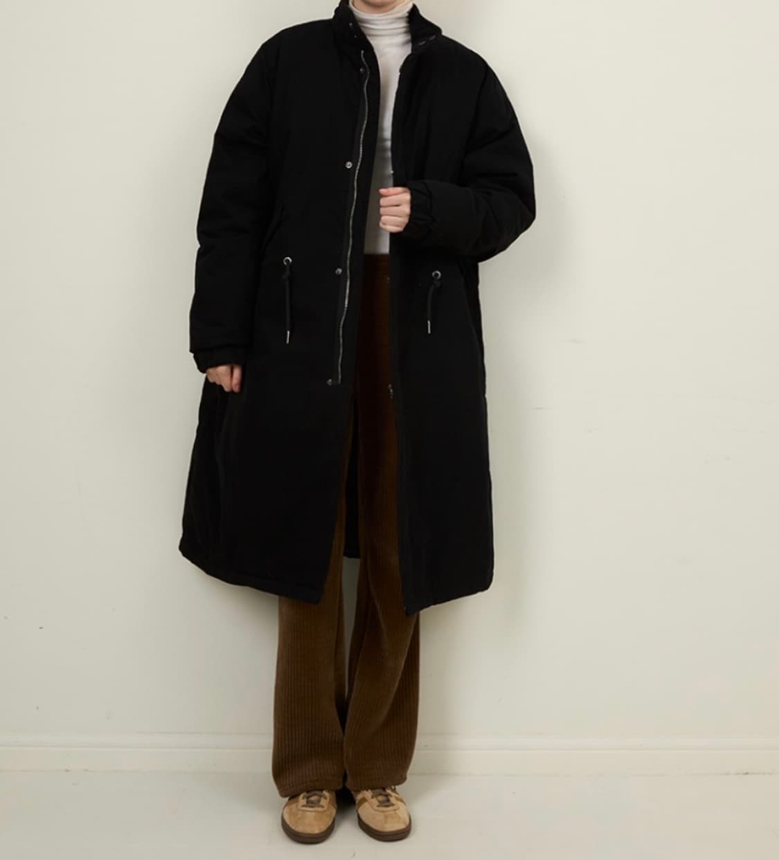 피쉬테일 야상 코트 판매합니다 상품이미지1