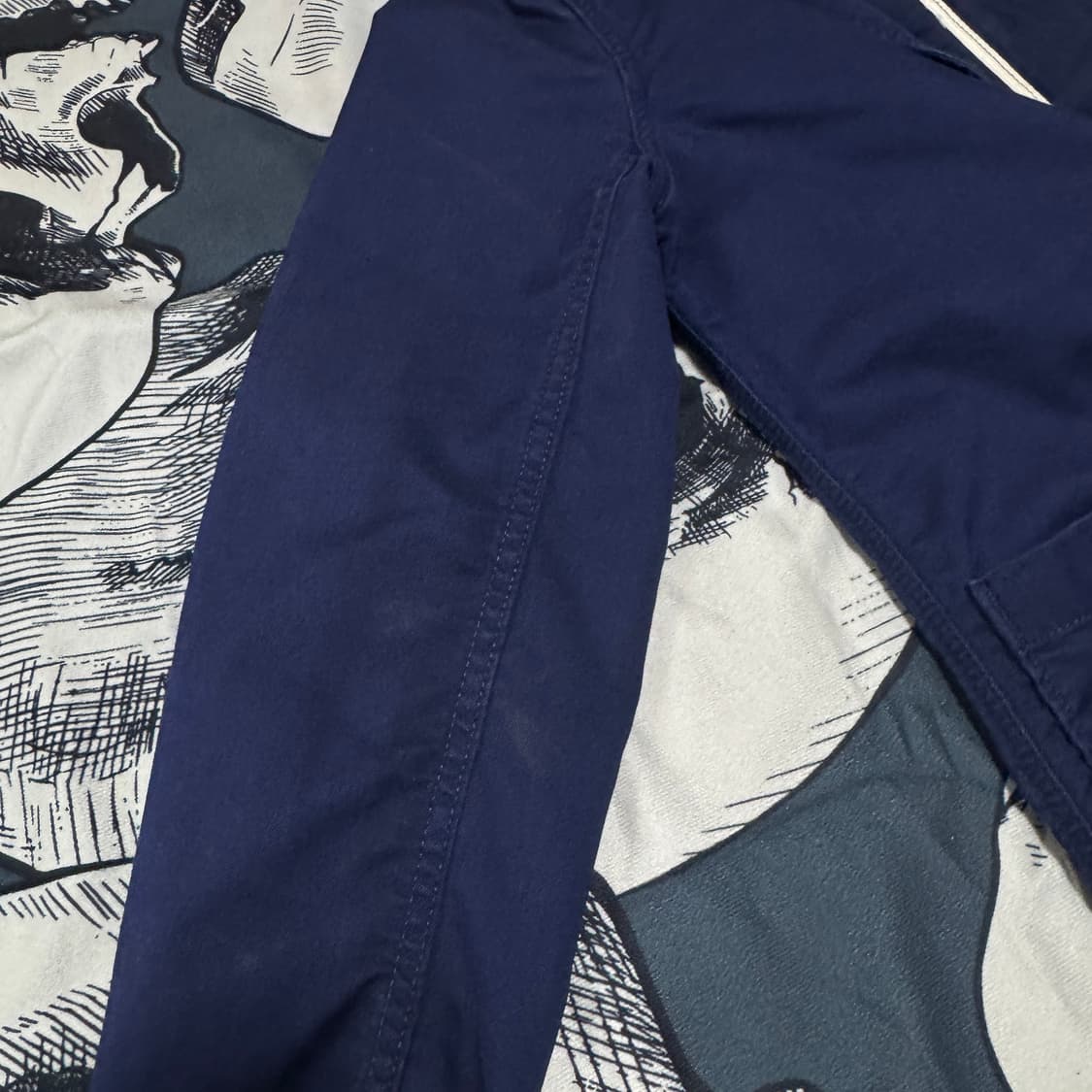 칼하트 네이비 자켓 S사이즈  상품이미지4