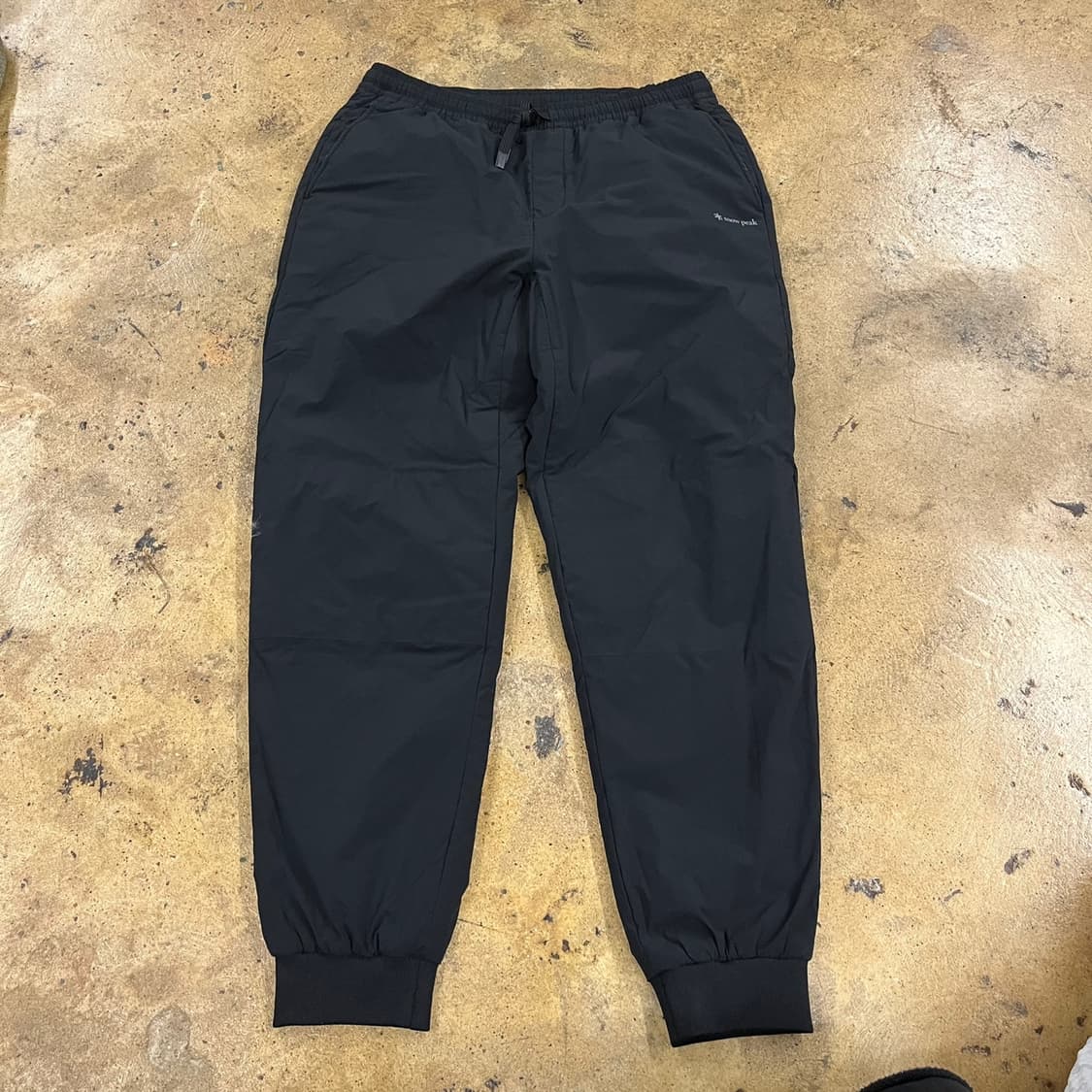 [정품/95] 스노우피크 블랙 이지 트레이닝 바지 b16 상품이미지2