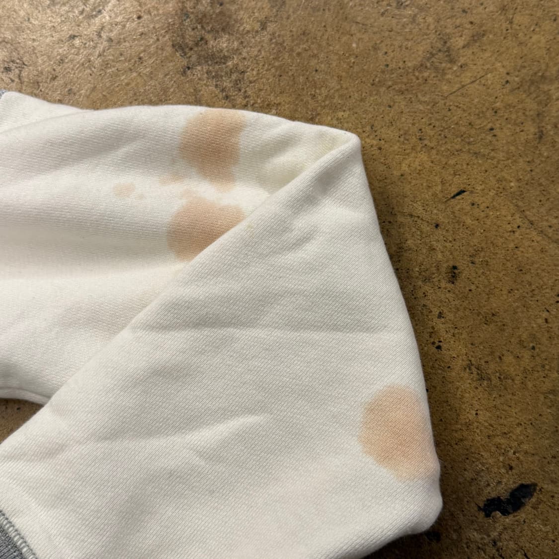 나이키 그레이 화이트 배색 바시티 st 후드집업 상품이미지9