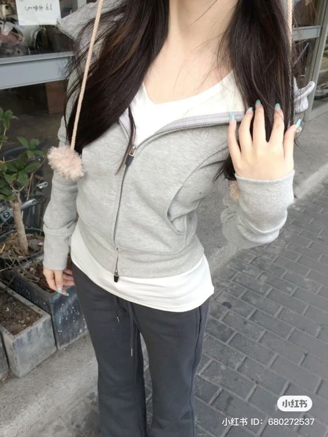 후기O 겨울 데일리룩 옷 랜박 랜덤박스 시즈니룩 빈티지 갸루 팬츠 니트 상품이미지4