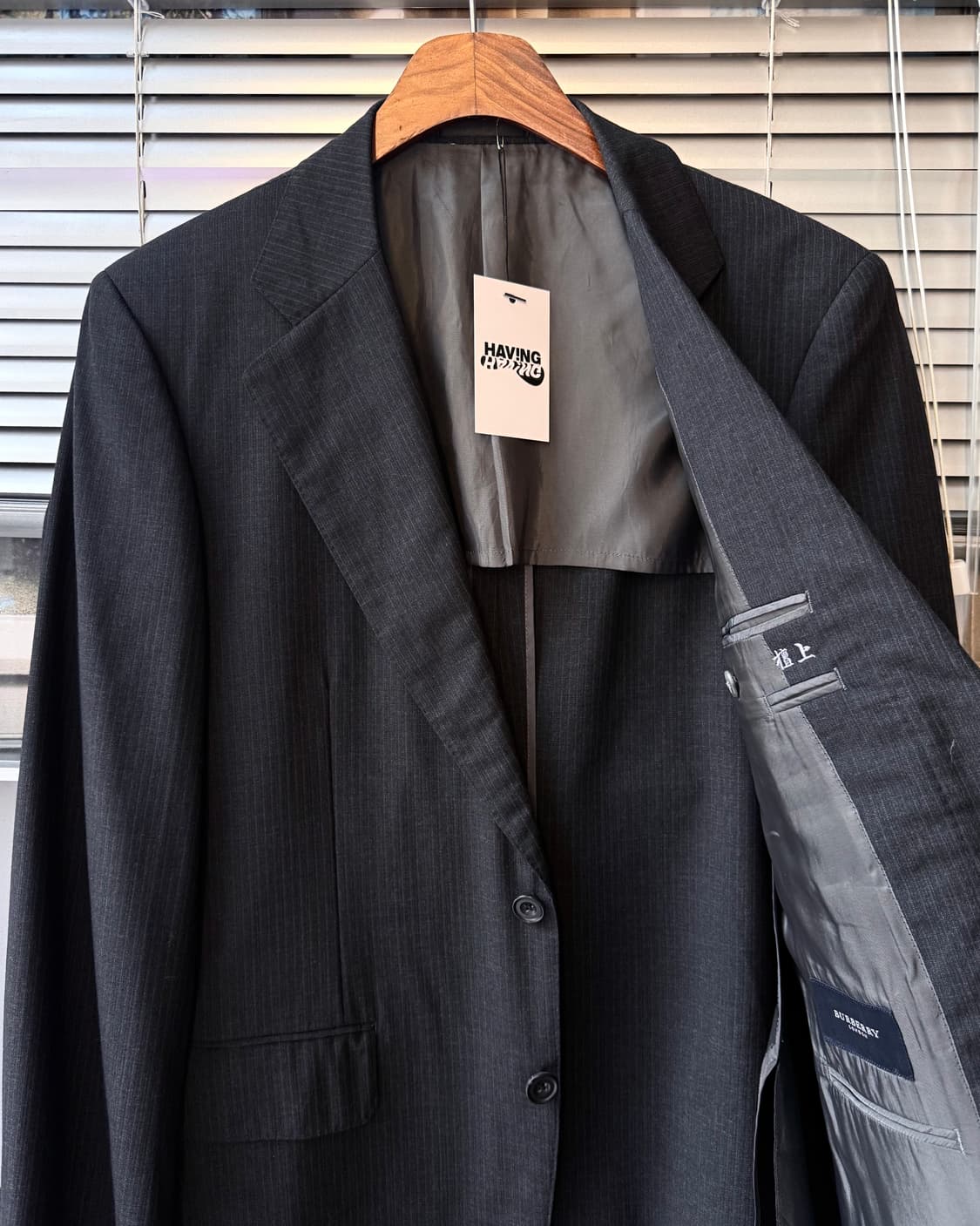 BURBERRY jpn stripe blazer 상품이미지4