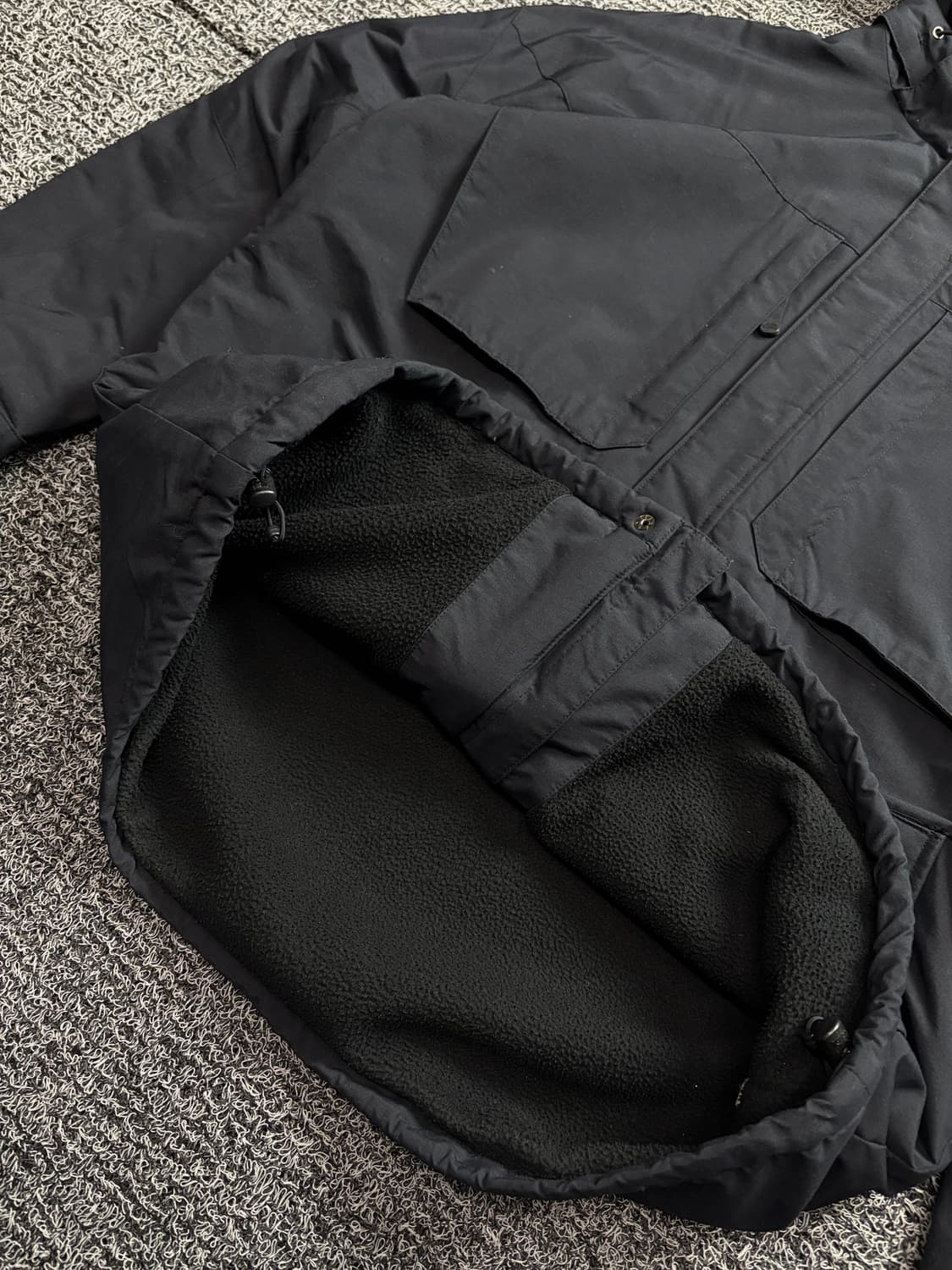 노스페이스 멀티 포켓 고프코어 마운틴 자켓 블랙 1986 상품이미지3