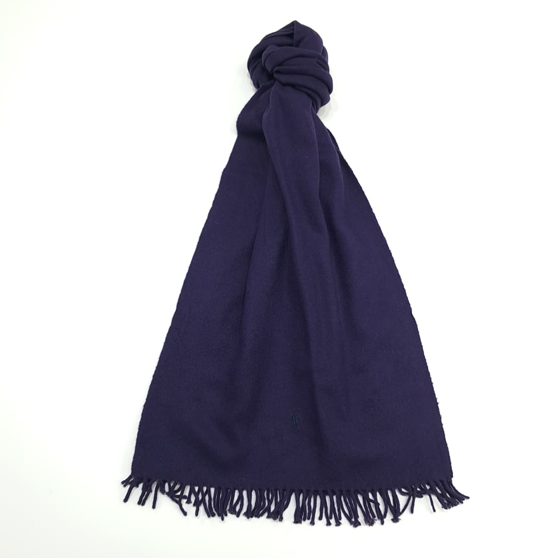 MX161 폴로 랄프로렌 퍼플 캐시미어 목도리 머플러 상품이미지1