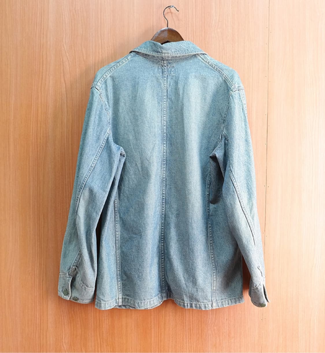 일본판 90s 오시코시 아메카지 워크데님자켓 L 상품이미지6