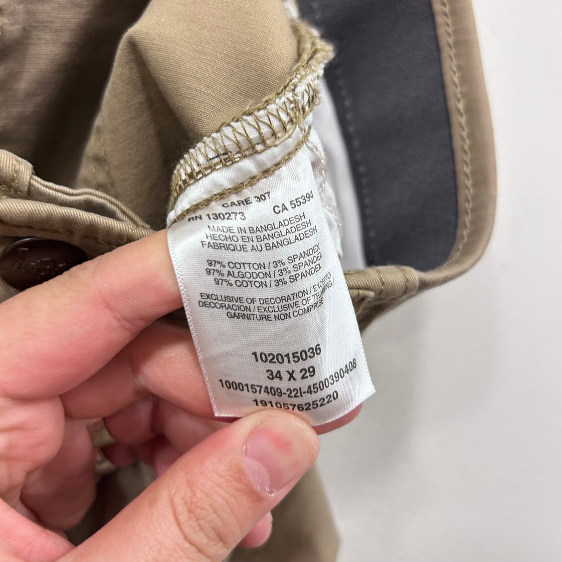 Lee 테이퍼드핏 익스트림 모션 스판 코튼팬츠 상품이미지3