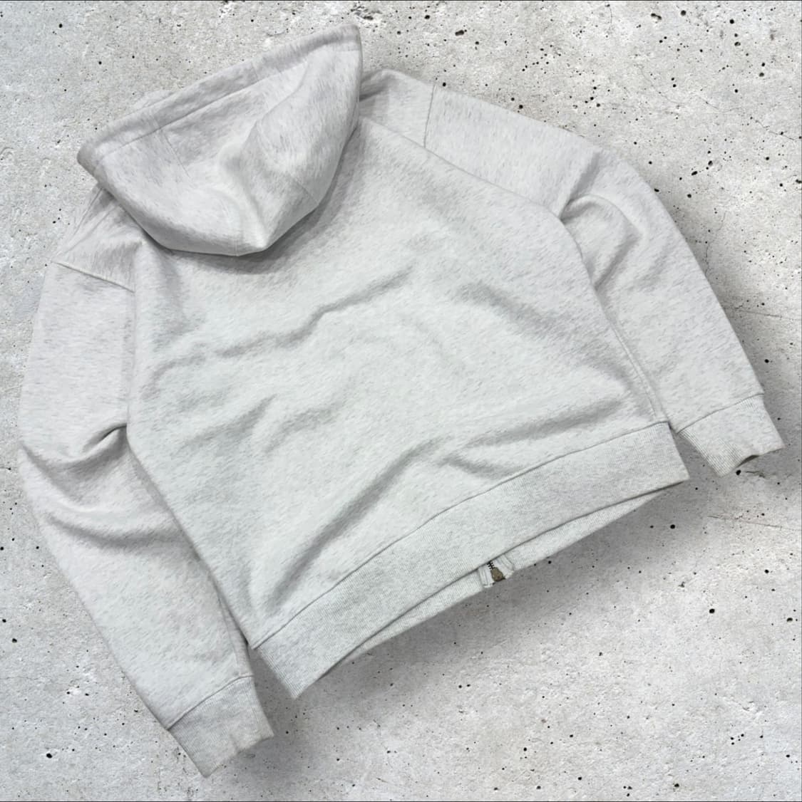 [M] Lee 리 로고 스웻 후드집업 그레이 C636 상품이미지2