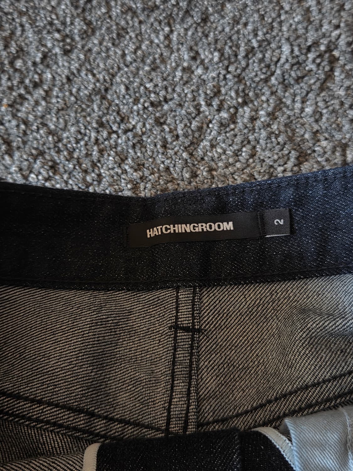 해칭룸 와커진 워시드 인디고 2사이즈 상품이미지4