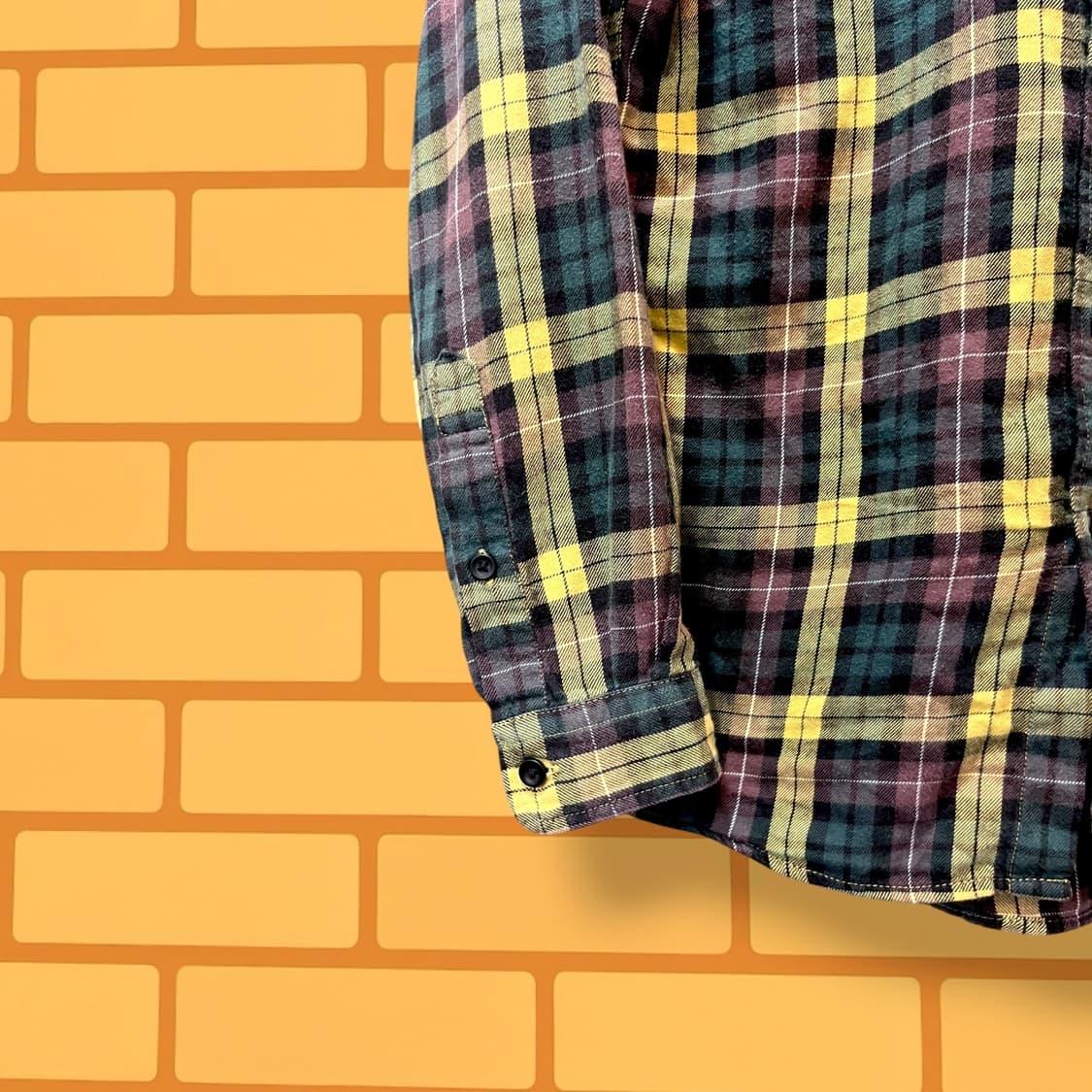 유니클로 플란넬 셔츠 (M) 상품이미지3