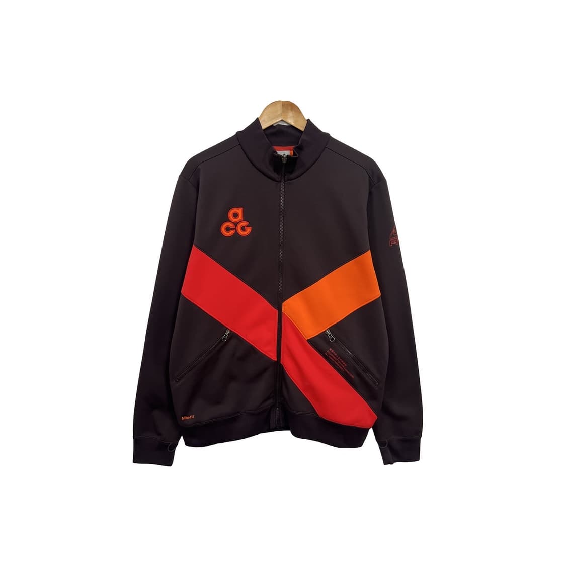 나이키 ACG 브라운 빅로고 트랙탑 집업 져지 상품이미지1