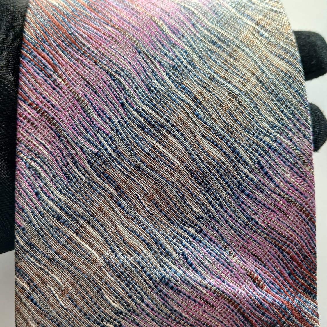 미쏘니 실크 멀티 스트라이프 웨이브 넥타이 8.9cm B등급 A18764 상품이미지6