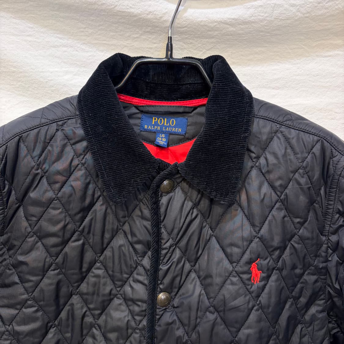 폴로 랄프로렌 코듀로이 퀼팅 자켓 점퍼 상품이미지2