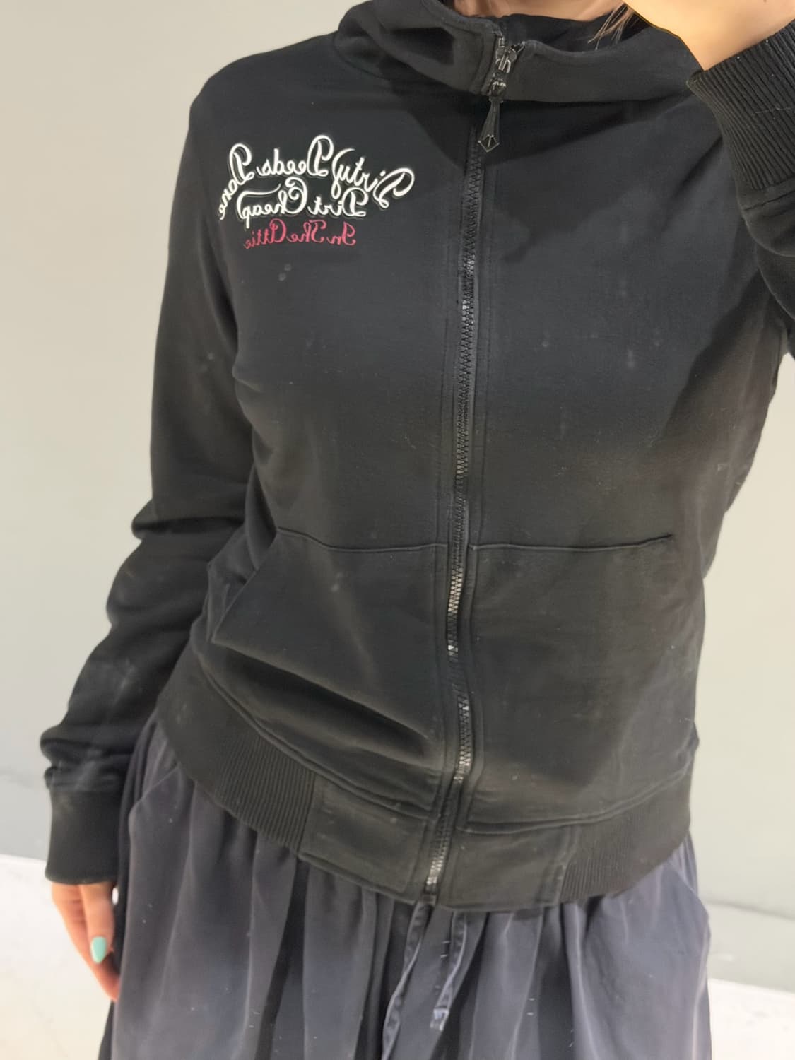 in the attic high-neck hood zip-up 상품이미지5