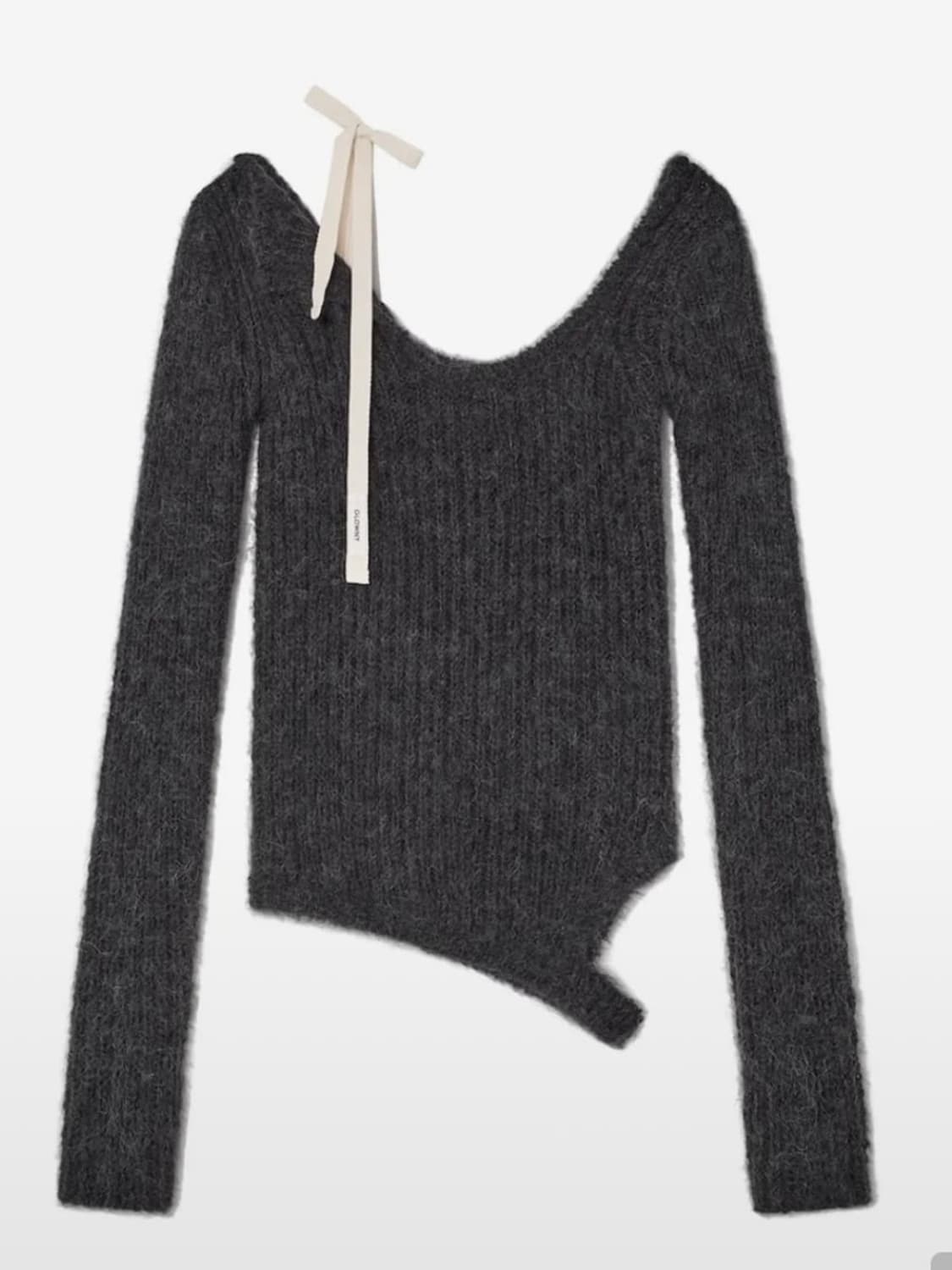 글로니 아이사 니트 차콜 상품이미지1