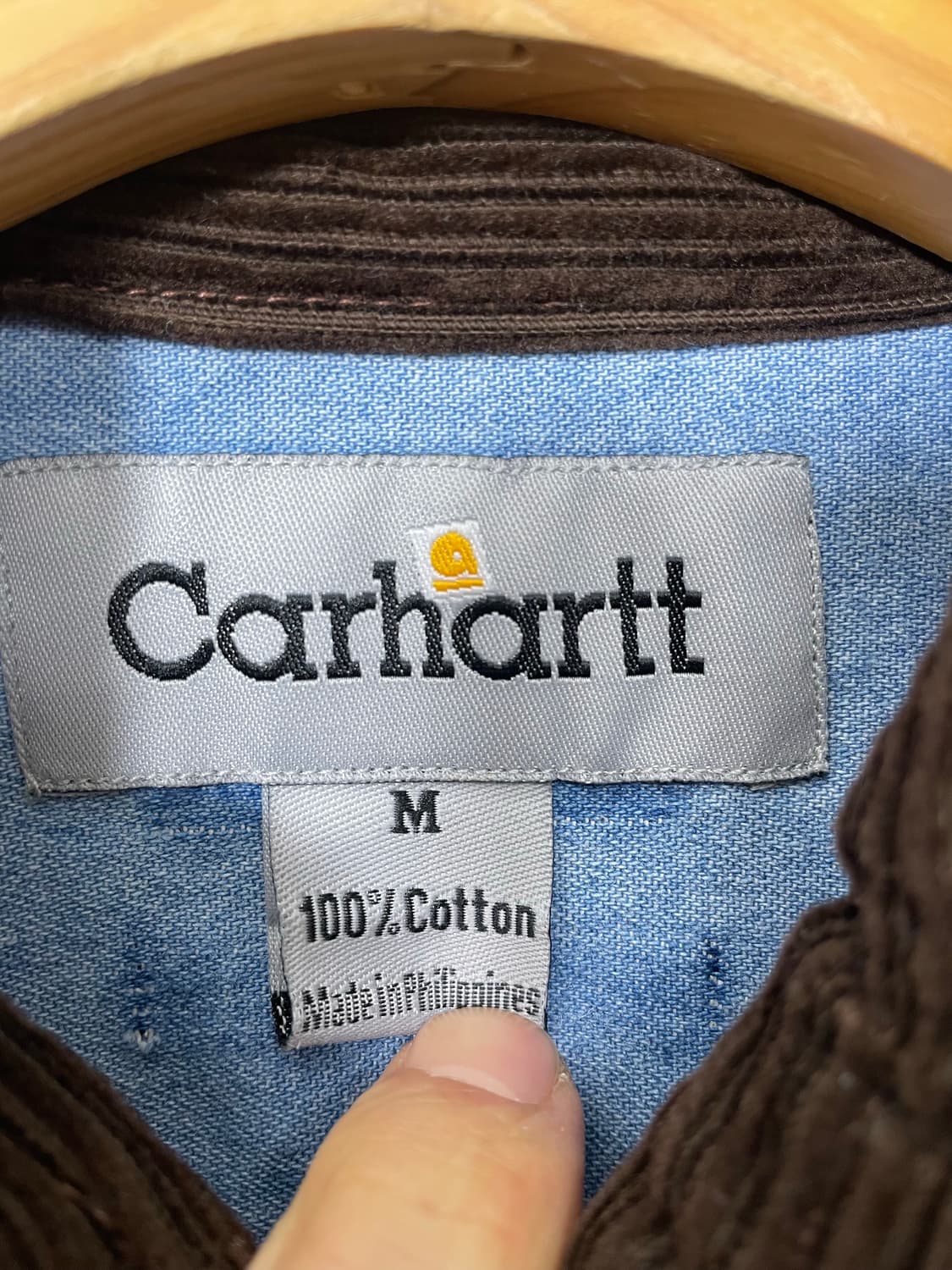 칼하트Carhartt 데님 셔츠 M - S32 상품이미지4