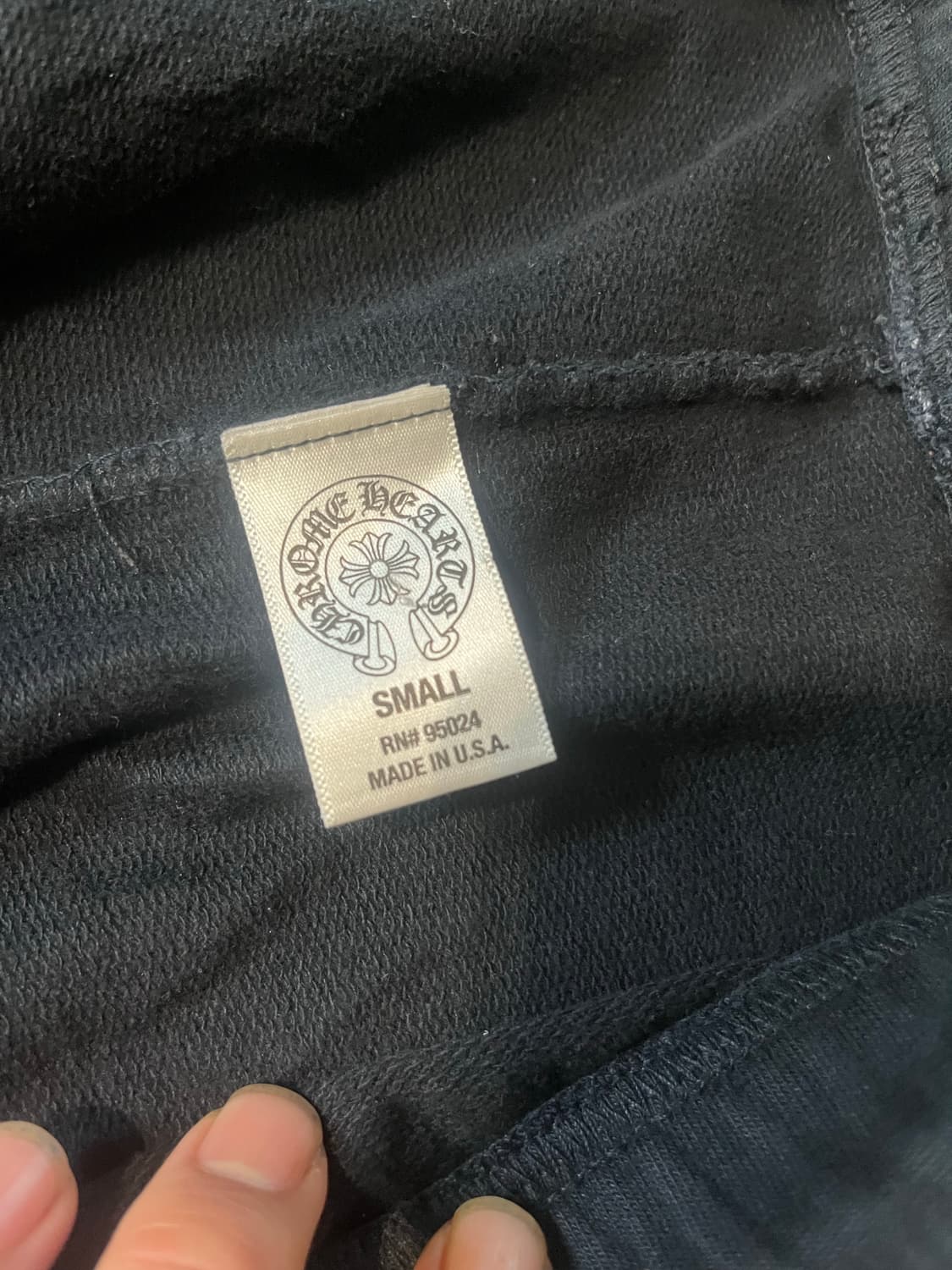 크롬하츠 사이드 크로스 스웻팬츠 네이비/S 상품이미지6