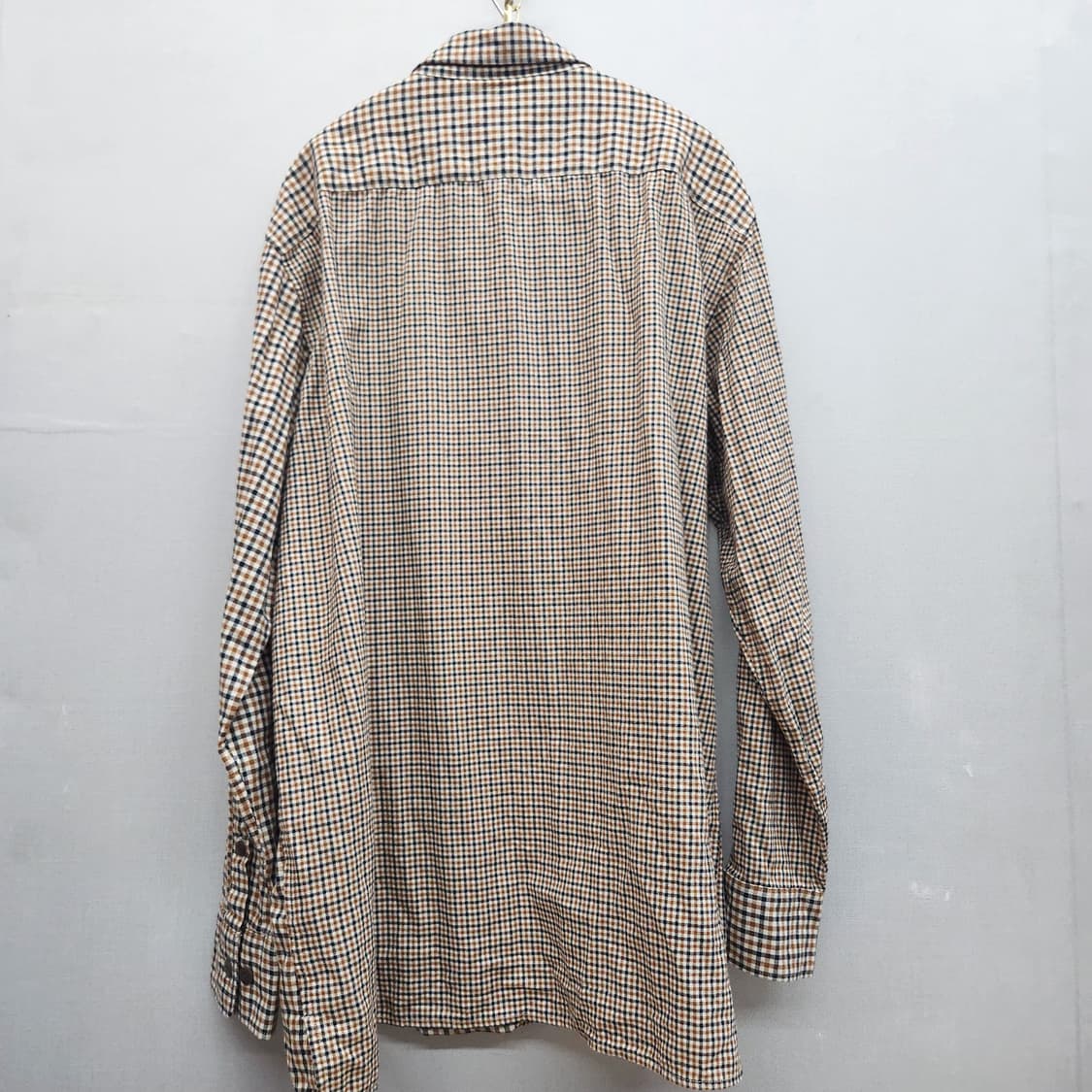유니클로xJW앤더슨 로고 체크패턴 셔츠 XL(XL) 상품이미지5