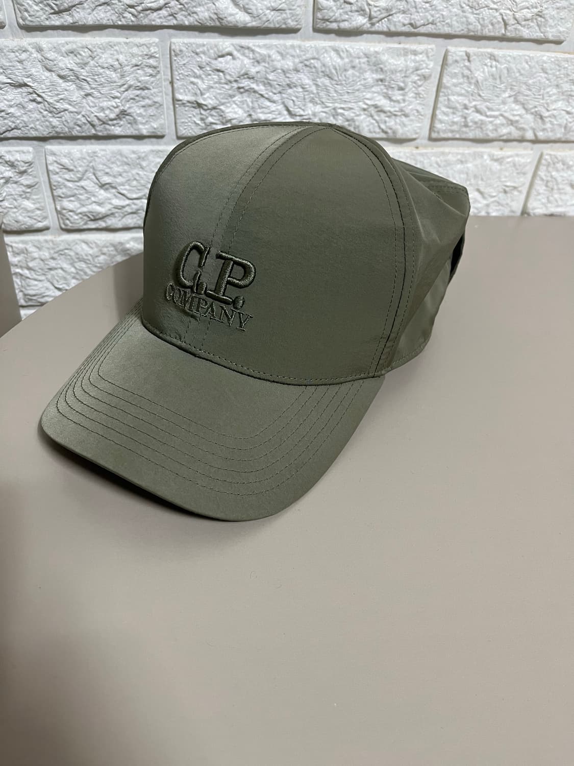 급처) CP 고글캡 XL 카키색 판매 상품이미지2