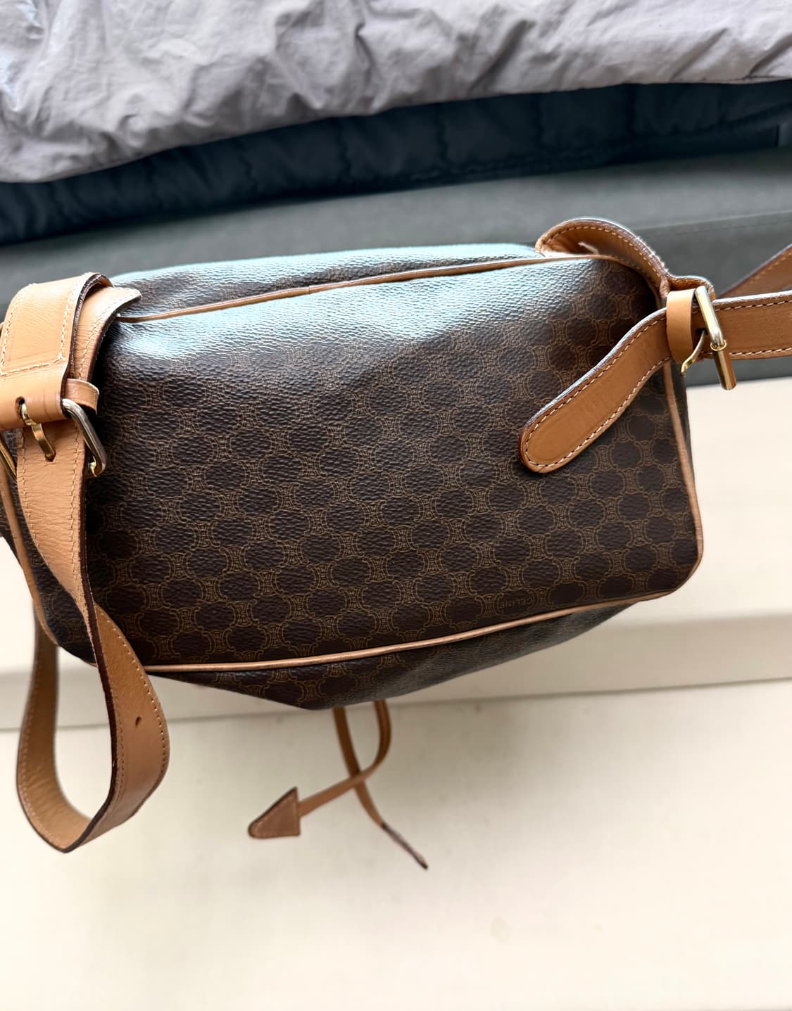 올드 셀린느 마카담 백팩 상품이미지8