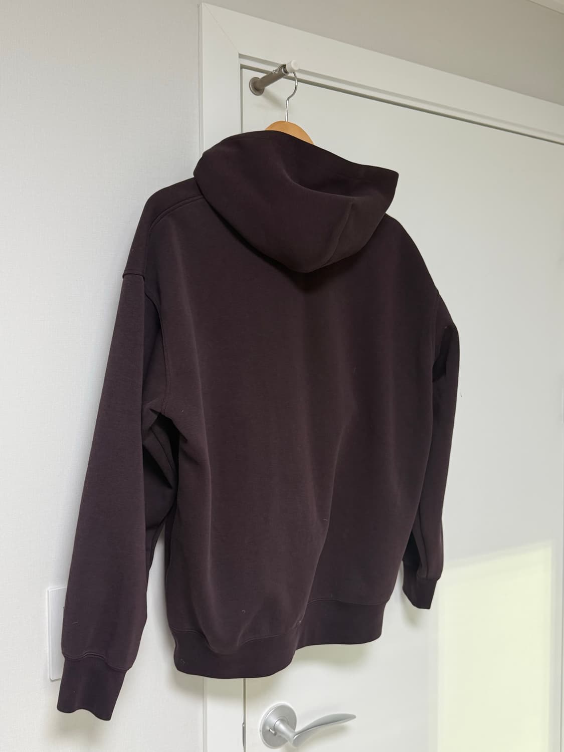 유니클로C 다크브라운 후드티 L 사이즈 상품이미지2