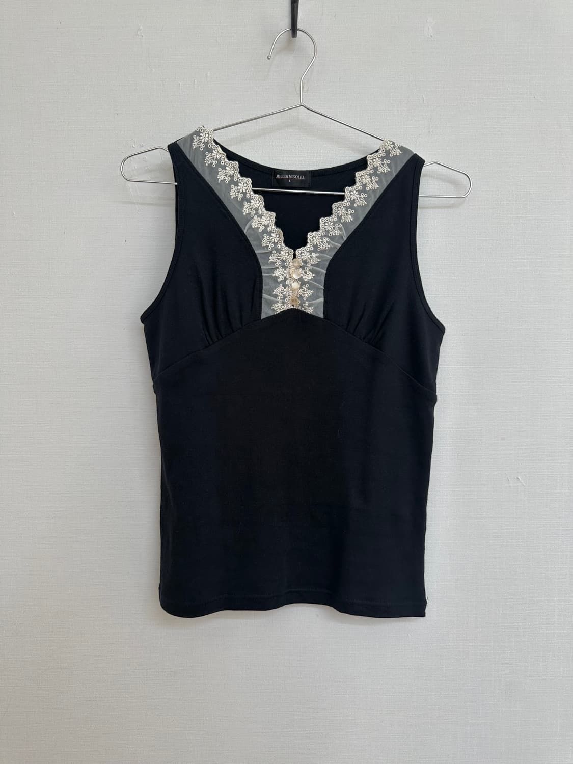 lace sleeveless 상품이미지1