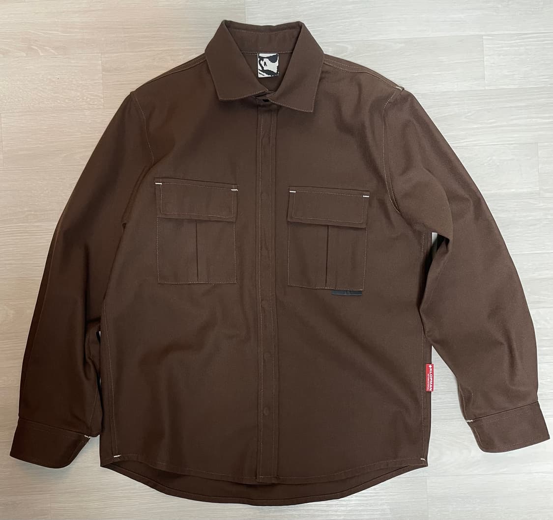 gr10k replicated klopman overshirt S사이즈 상품이미지1