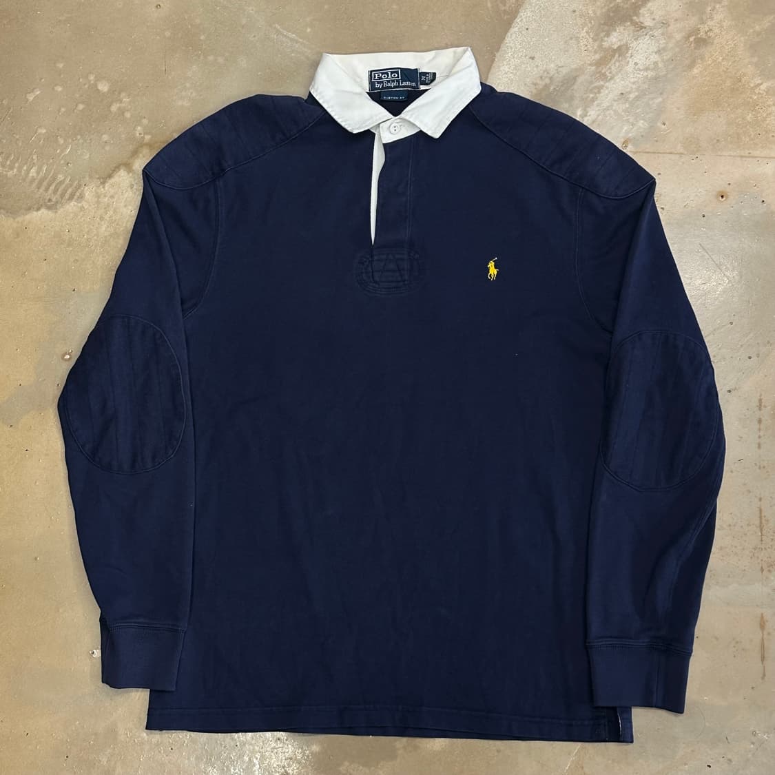 M 폴로랄프로렌 네이비 럭비 티셔츠 상품이미지2