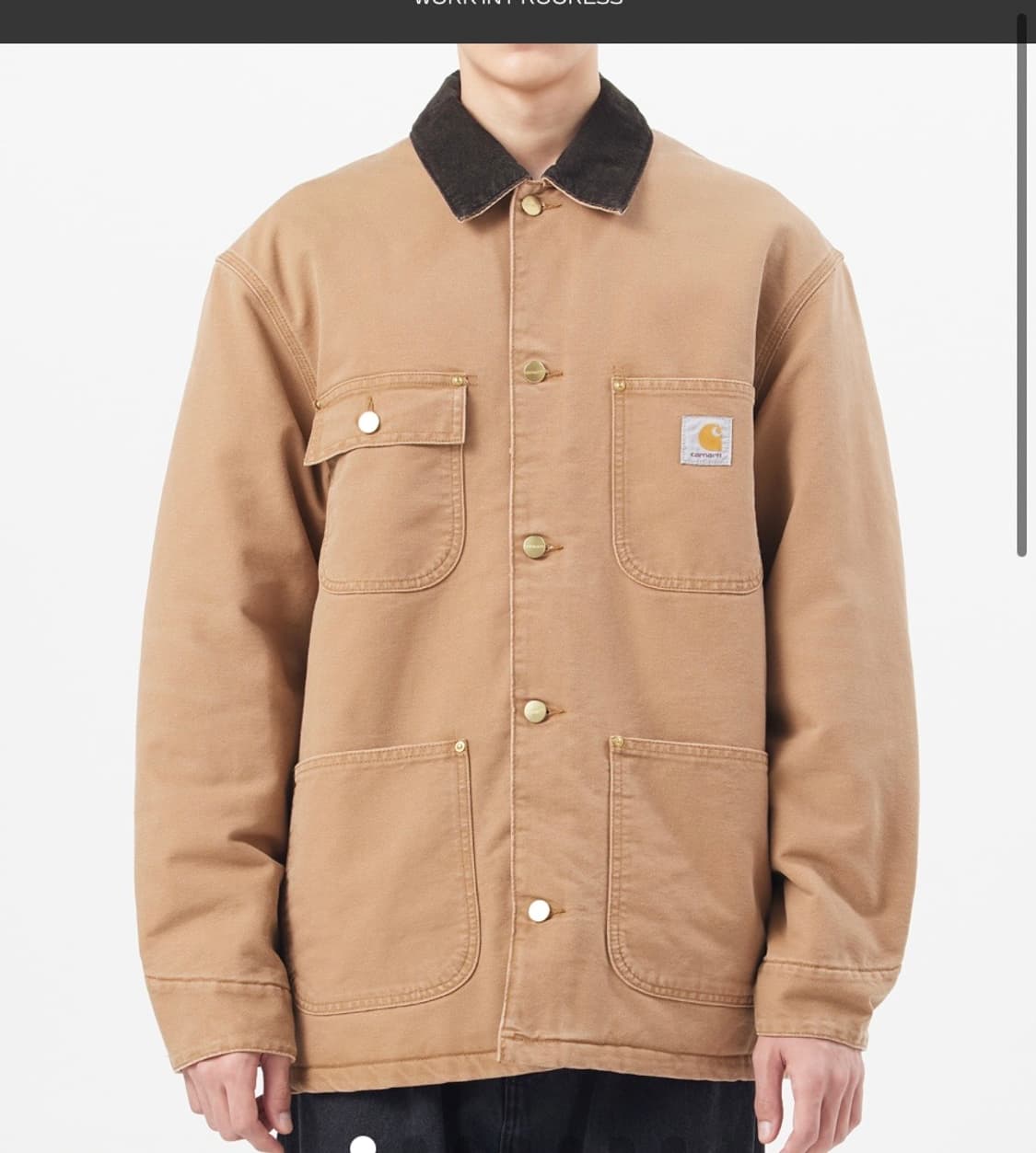 OG CHORE COAT 초어코트 해밀턴 브라운 상품이미지8