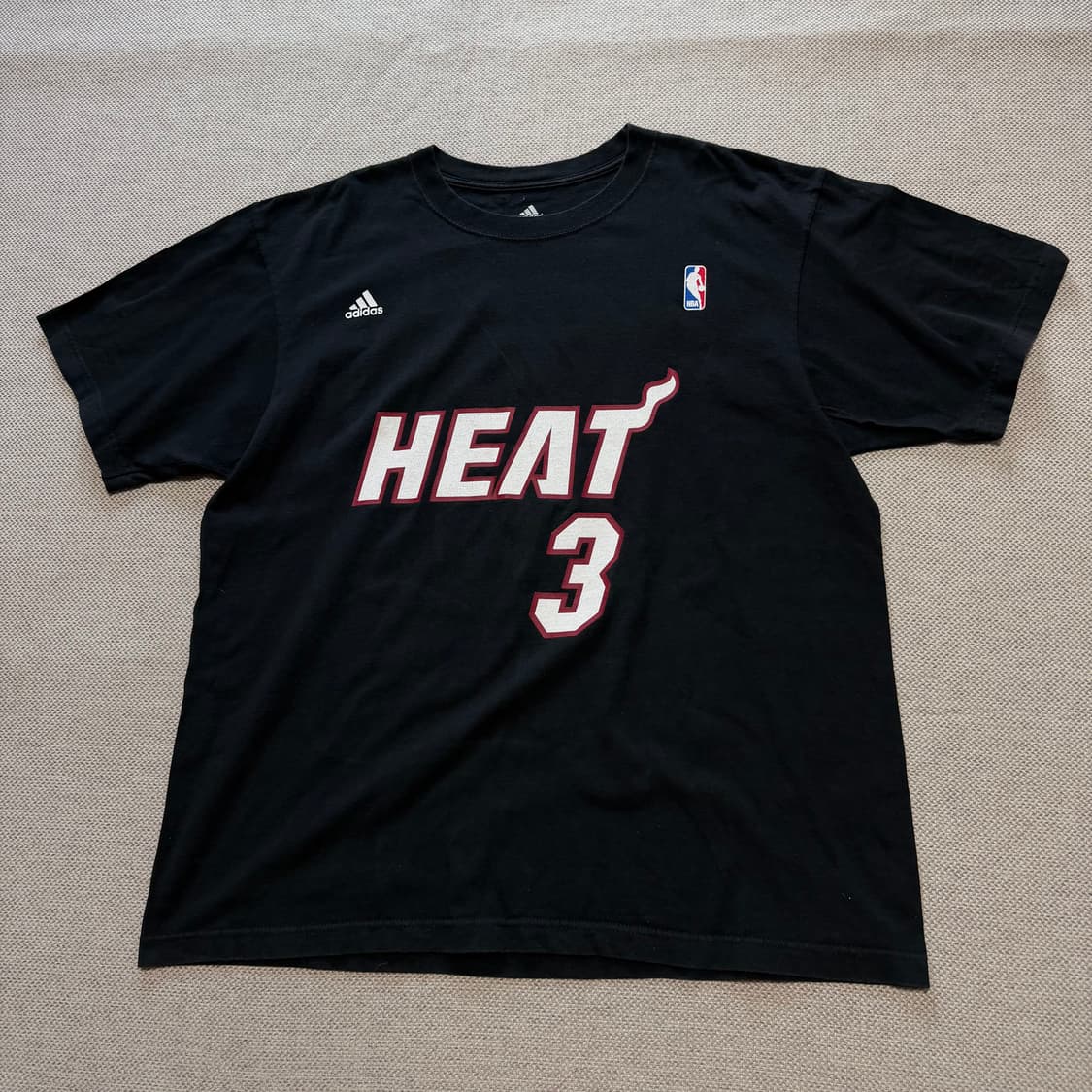 아디다스 마이애미 히트 드웨인 웨이드 반팔 상품이미지1