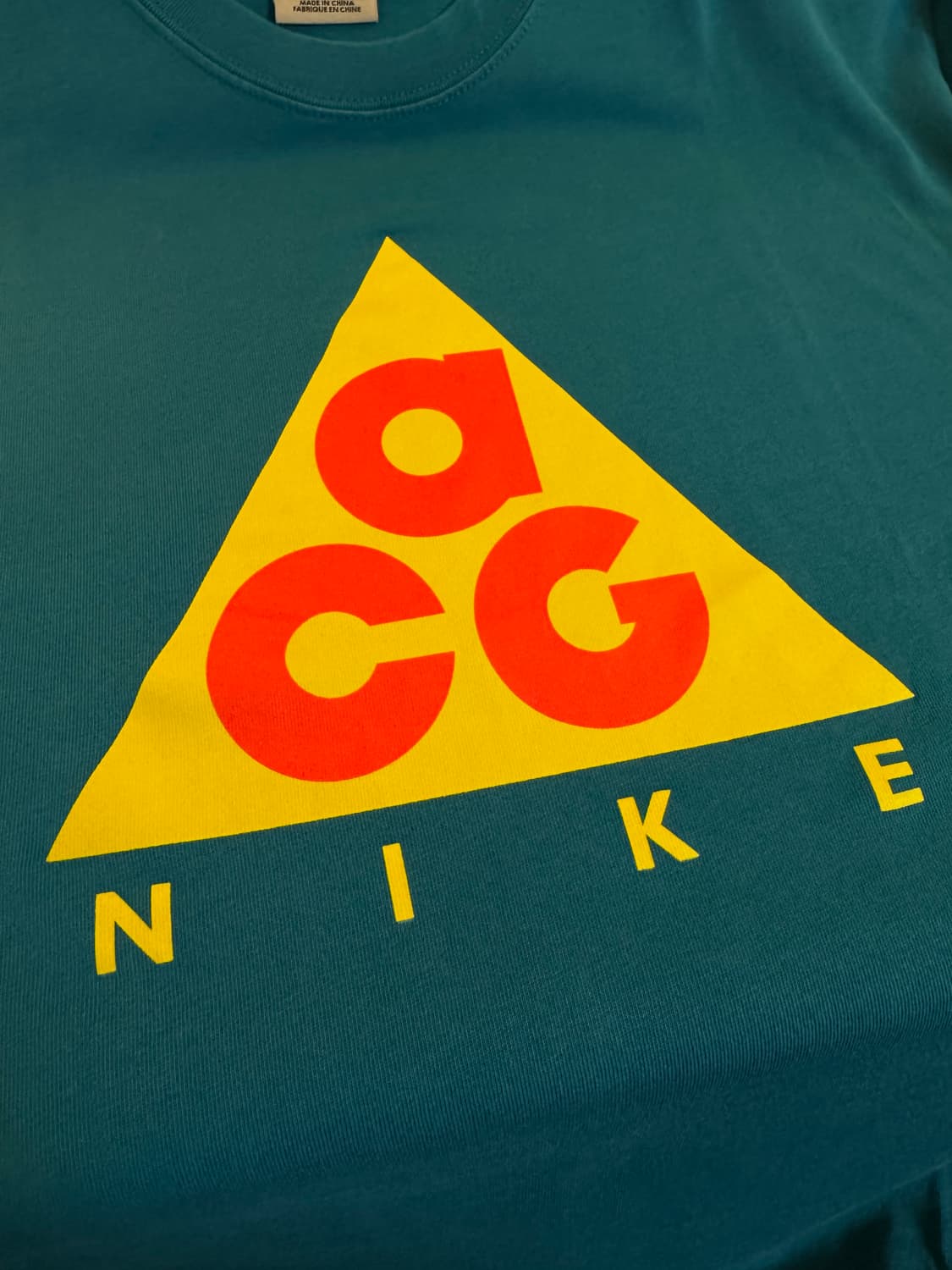 (L)나이키 ACG 자이언트 로고 반팔 티셔츠 지오드 틸 아시아 상품이미지4