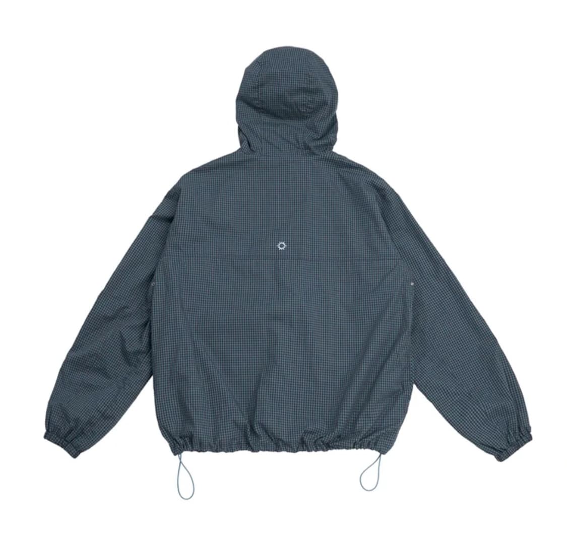 헬로선라이즈 트래블 후디드 자켓 블루 후드집업 상품이미지3