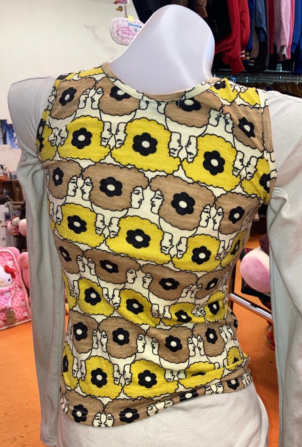 y2k 일러스트 슬리브리스 상품이미지2